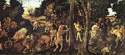 Piero di Cosimo A Hunting Scene china oil painting reproduction